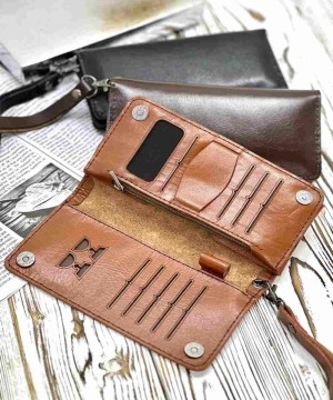 کیف پول چرم طبیعی مدل سامیار | کیف پول چرم مردانه و زنانه | کفش سوگند 2